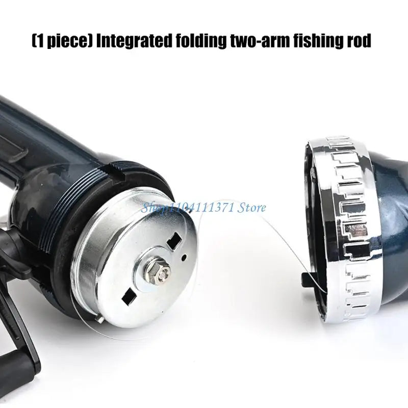 P9FC Light weight Fishing Rod with Innovative Fold for Portables Storage and Reduced Fatigue During Long Fishing