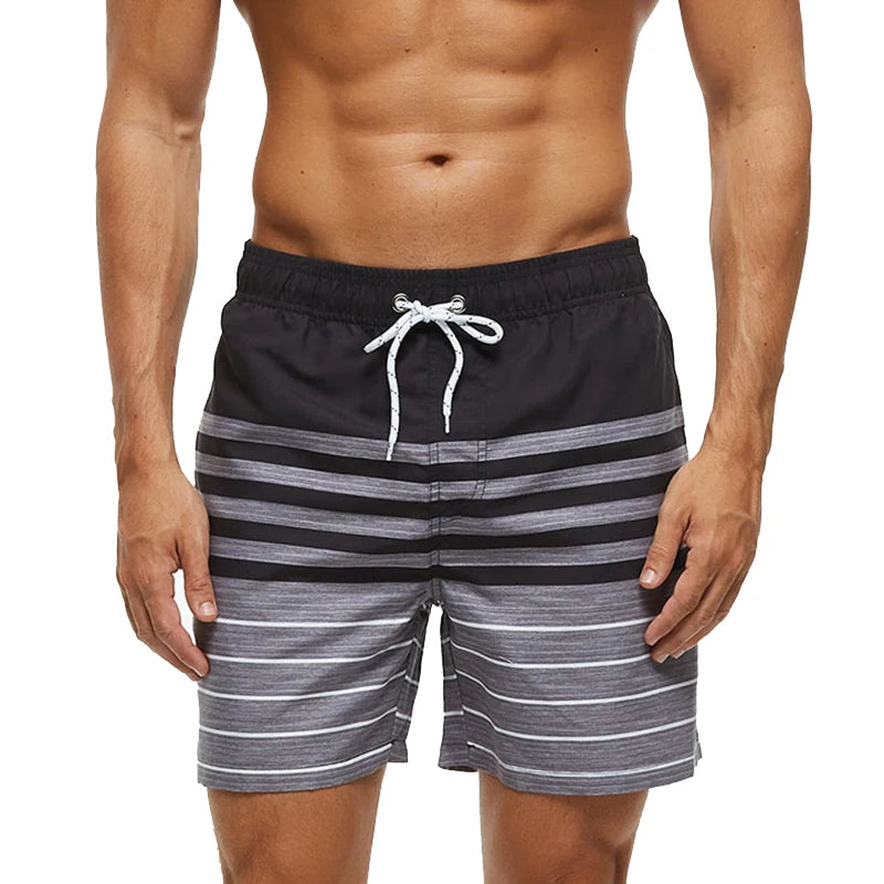 DATIFER 2026 Summer Men's Sports Short Beachwear Shorts Para Hombre Surfing Swimming Trunks Bathing Fitness Swimsuits