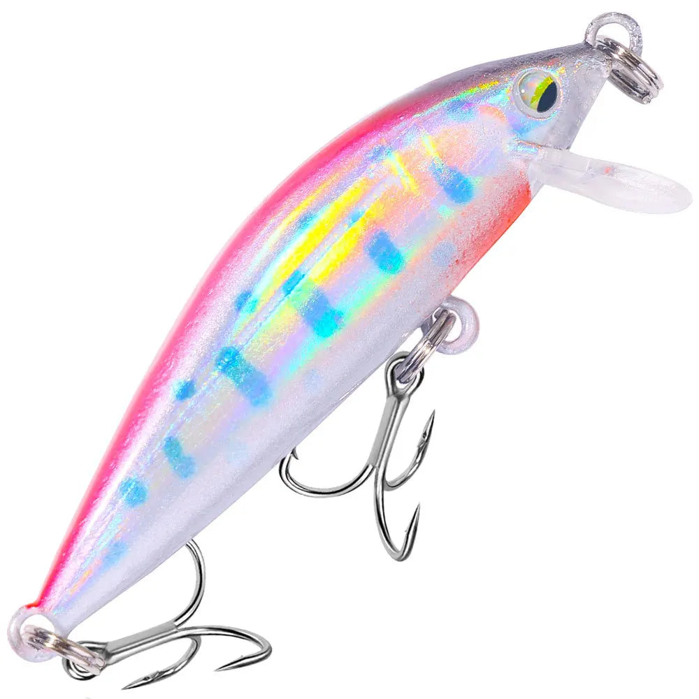 3GFloating Minnow Lua Lure5CMLength Freshwater Special Creek Fish Bass Crappie Mandarin Fish Horse Mouth Full Swimming Layer Bio