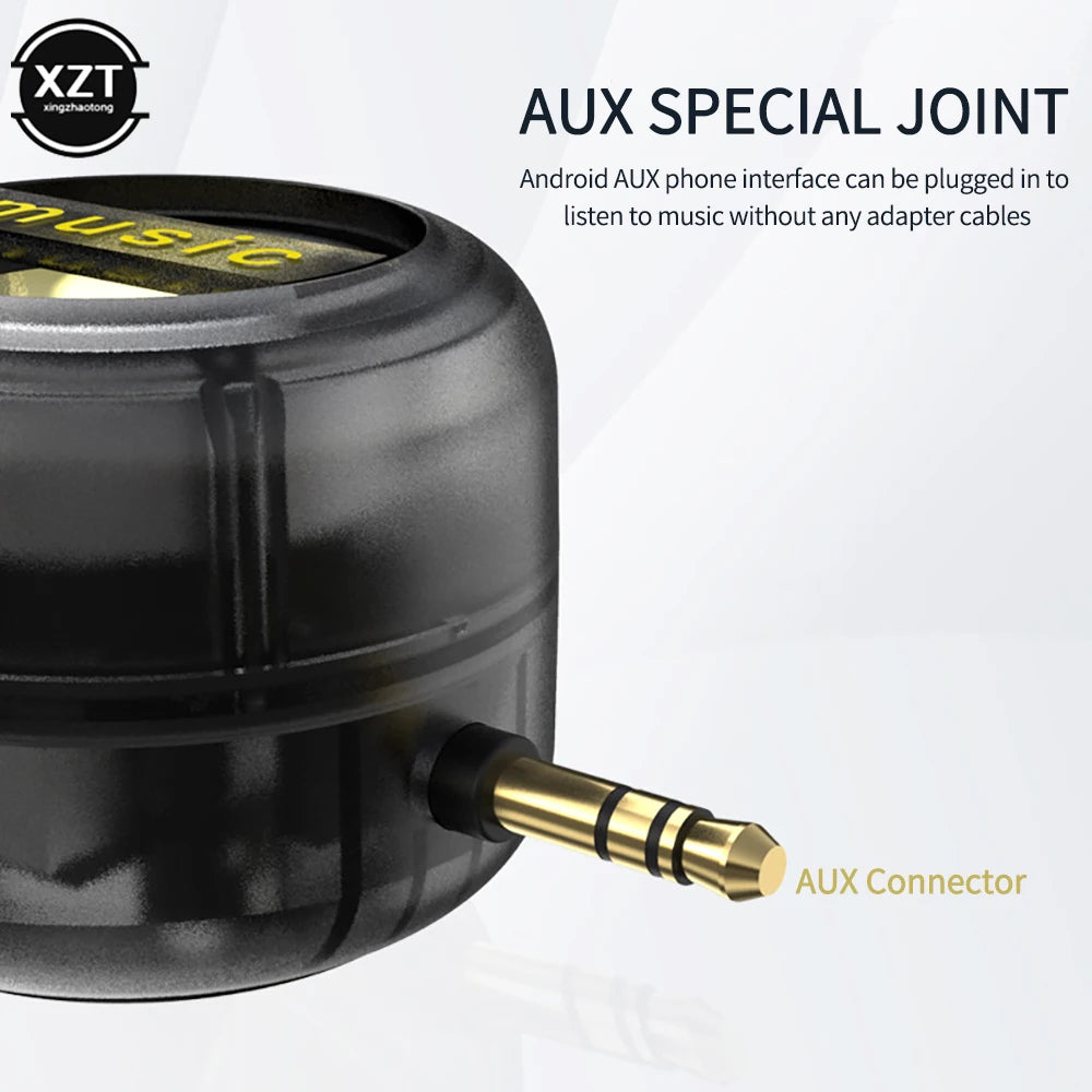 Music Sound Column Speaker Stereo Music Player Portable Mini Charging Small Speaker 3.5mm Inline External Speaker