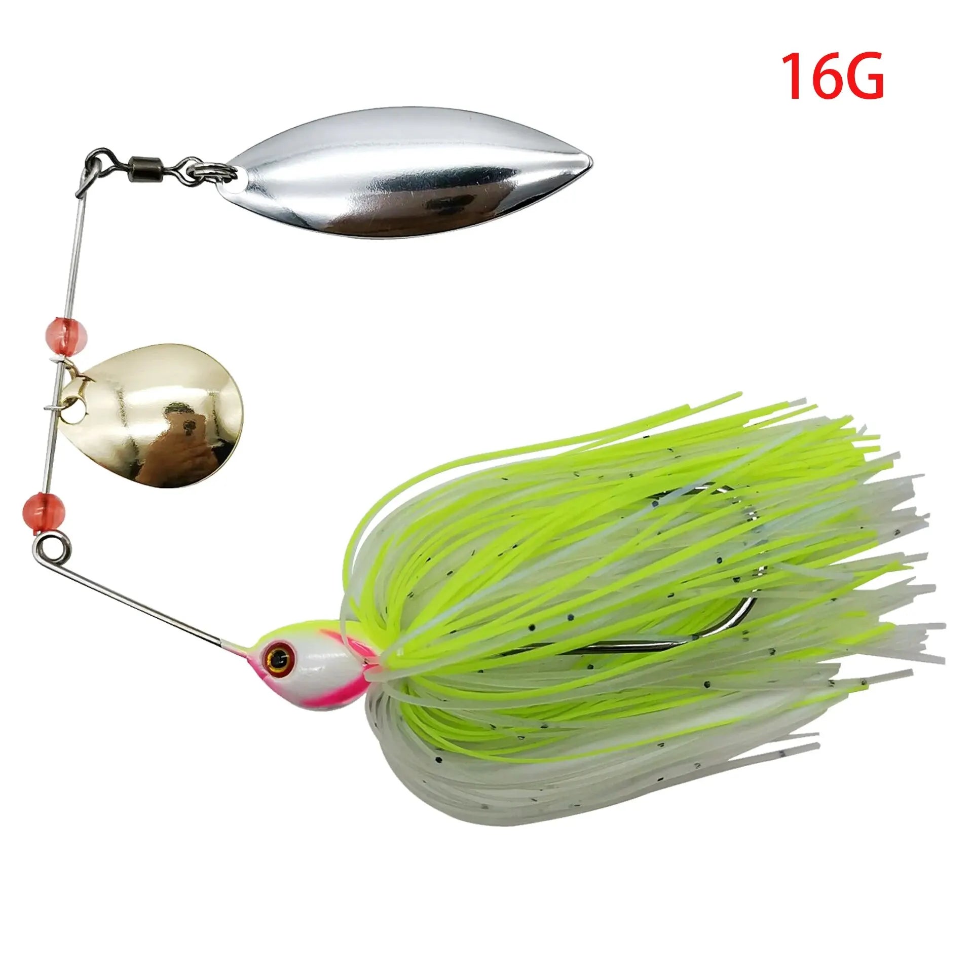 Mycena 16G&18G&21G Spinner Bait Bass Jig Chatter Bait Fishing Lure Chatterbait Fishing Kit Wobblers For Bass Fishing Tackle