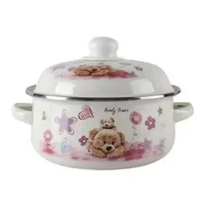 Enameled Pots and Pans Baby Complementary Food Bowl Cooking Pasta Pot Fruit Salad Bowl Induction Cooker Gas Universal Hot Pots A