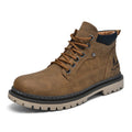 New Handmade Men Boots Ankle Winter Leather Shoes Autumn Outdoor Hiking Boots Sneakers Hombres Botas High Top Footwear Anti Slip