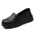 Women Nurse White Shoes Waterproof Comfortable Walking Shoes Breathable Female Footwear Platform Lightweight Slip-On loafers