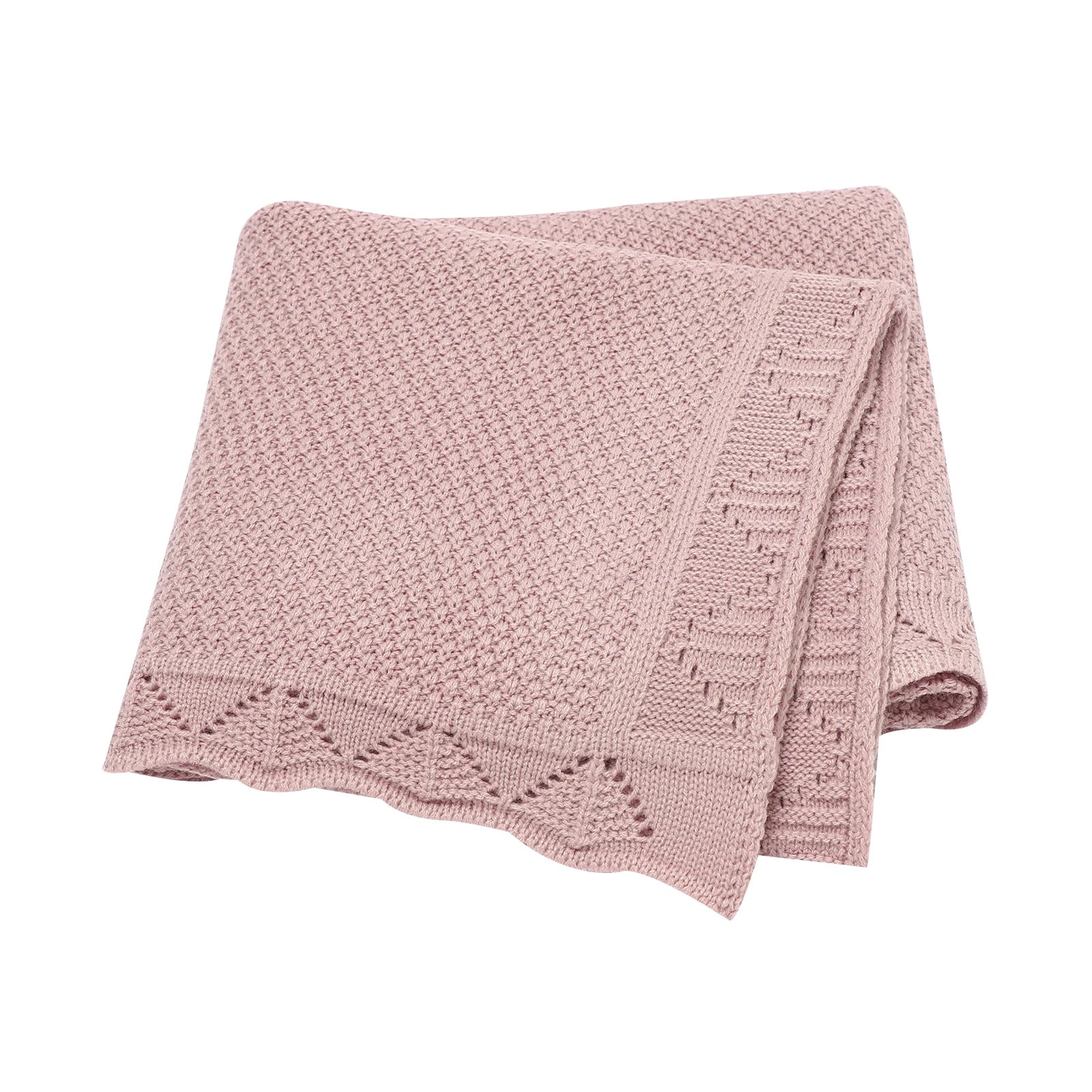 Baby Blankets Knitted Infant Boy Bedding Girl Quilt 100*80CM Plaid Newborn Stroller Swaddling Wrap Fashion Hollow Out Super Soft
