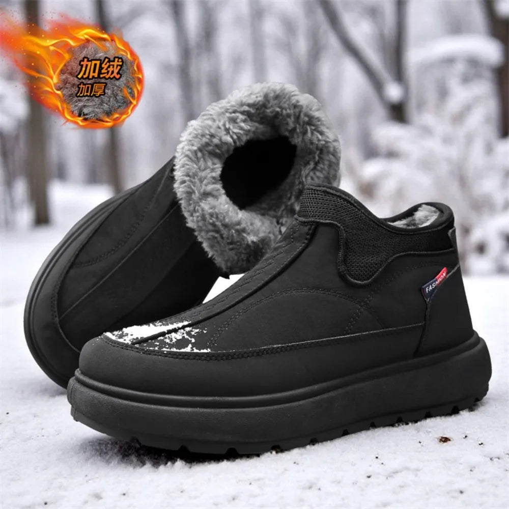 Shoes for Men Casual Sneaker Casual Shoes Soft and Comfortable Sports and Leisure Winter Boots for Men Non-Slip Wear-resistant