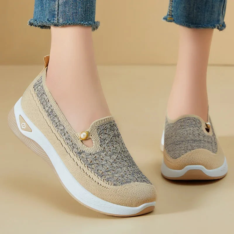 Women's Lightweight Breathable Casual Slip-On Shoes
