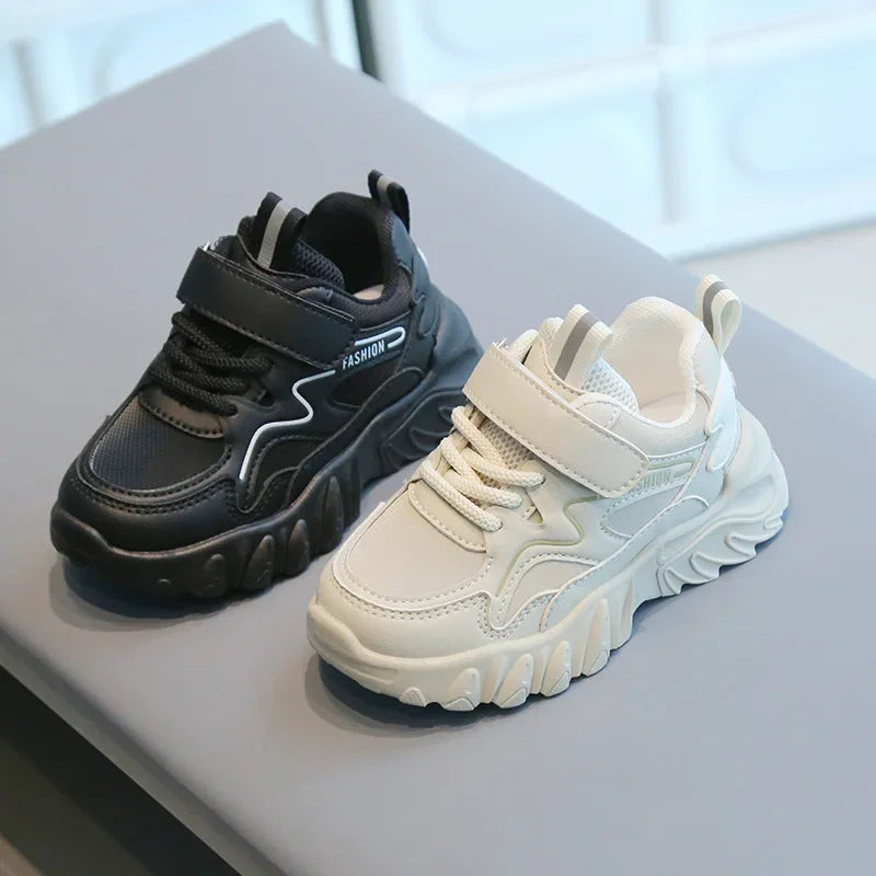 Kids' Dad Shoes for Boys and Girls Casual Shoes Student Outdoor Sports Shoes Children  Leather Lightweight, Breathable Non-Slip