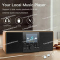 Stereo Wood Cabinet Digital Mondo Elite Classic Smart Internet Radio with Bt 5.0 Speaker Portable Home Fm Radio