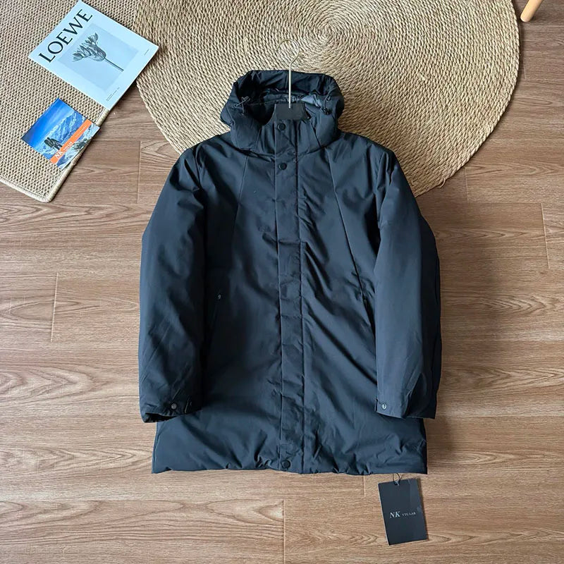 For Men in Autumn and Winter Hiking Camping Fishing Outdoor Activities Traveling Self-driving Mid-length Cotton-padded Clothes