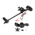 Boat Engine 12V 18lbs Brushed Multi‑Gear Electric Mount Trolling Motor with Propeller for Inflatable Boat Brush Trolling Motor
