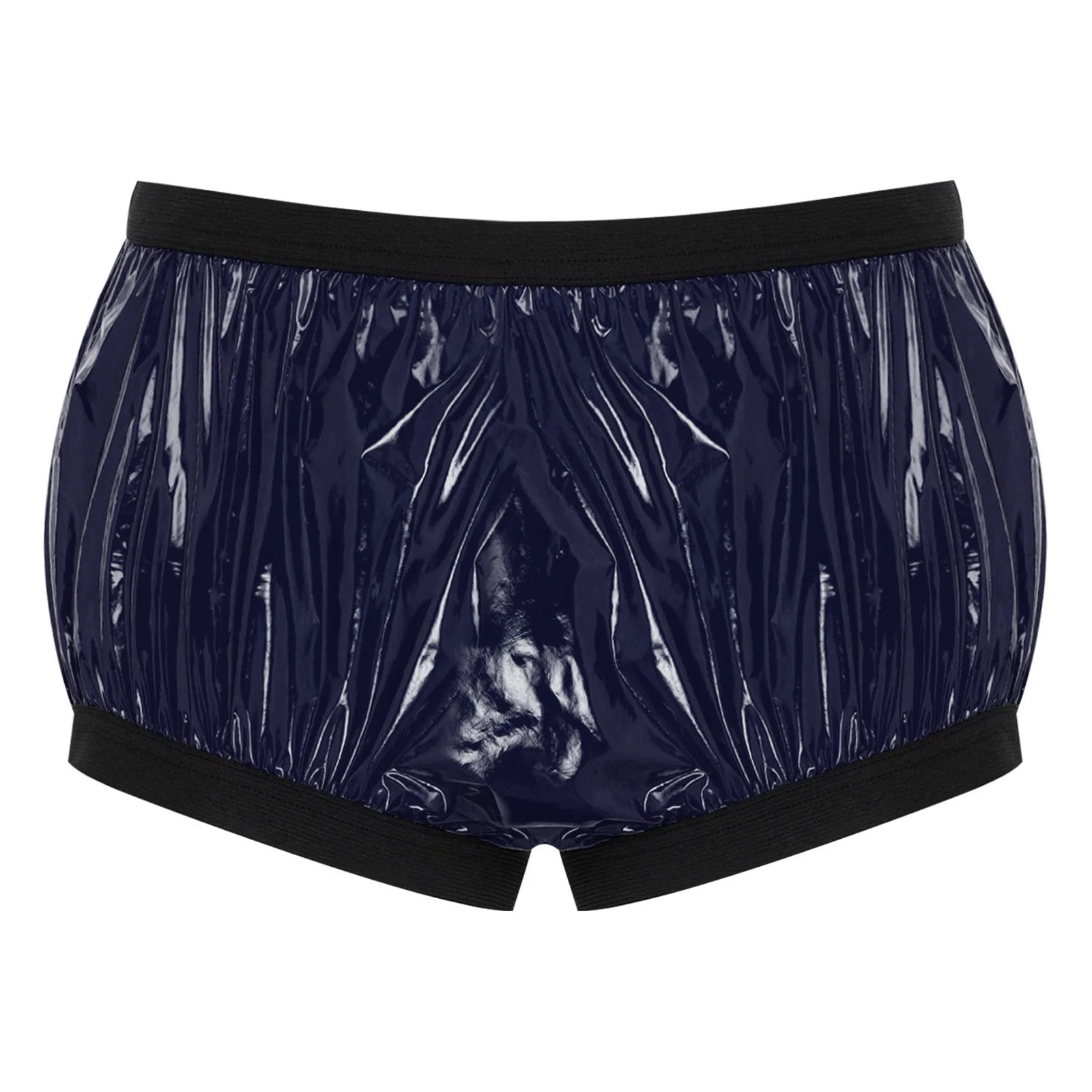 Mens Adaptive Underwear Waterproof Diaper Cover Front Pressing Buttons Anti-leak Briefs Bottoms for Elderly Special Needs