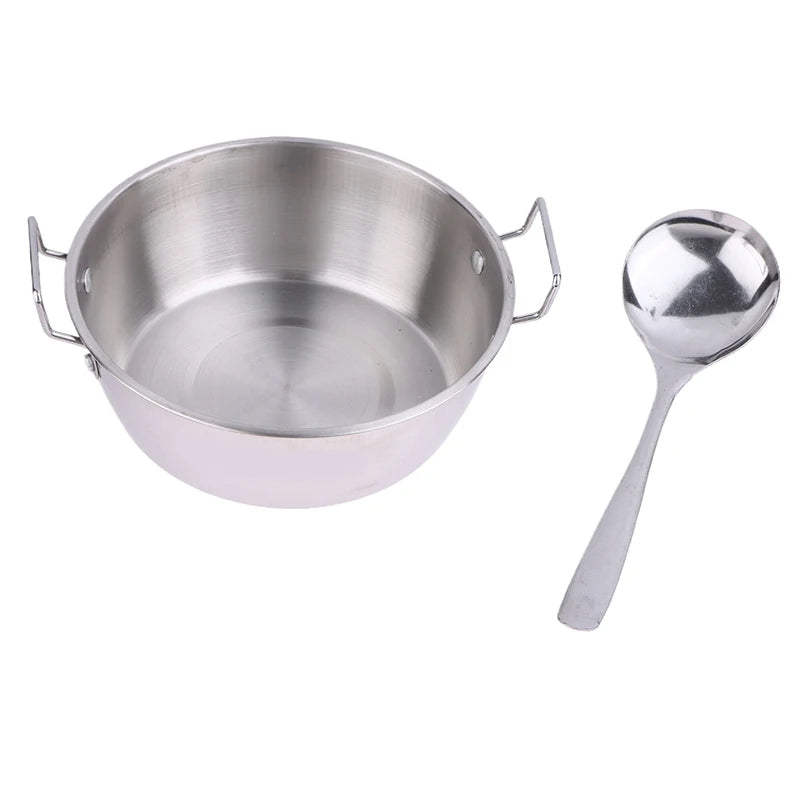 Stainless Steel Seafood Rice Pot Home Cooking Paella Pan Picnic Snack Plates Cookware Saucepan Dry Pots With Handle For Kitchen