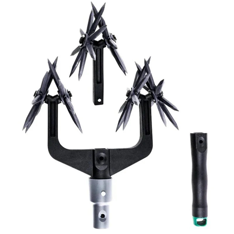 2025 New type soil-turning tool - grassland loosening device - garden loosening rotary tiller - soil loosening