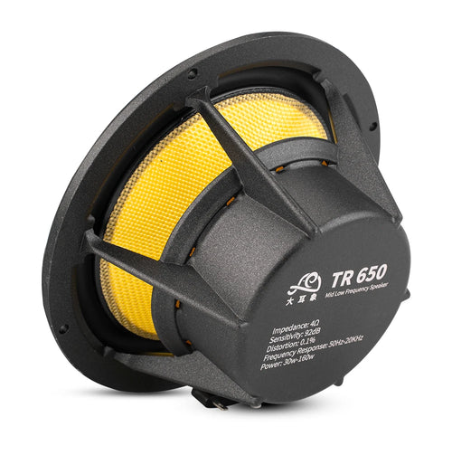 A set of high-quality 6.5-inch car speakers, 160W high-fidelity car stereo, lossless modification of tweeter and woofer.