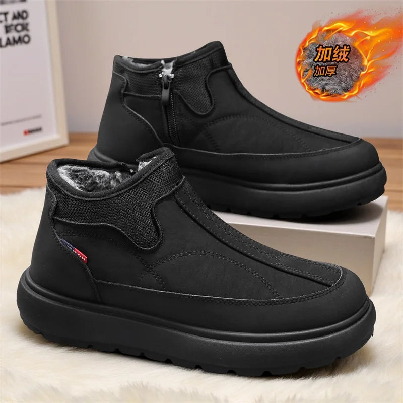 Shoes for Men Casual Sneaker Casual Shoes Soft and Comfortable Sports and Leisure Winter Boots for Men Non-Slip Wear-resistant
