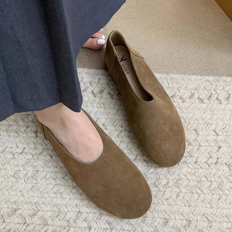 Loafers Shoes for Women Flats Sport Sneakers Walking Comfort Shallow Sandals New Running Dress Shoes Ballet Zapatos Female