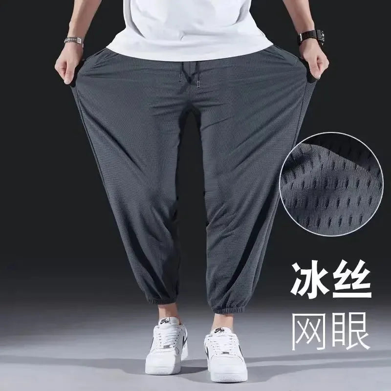 Summer Fishing Pants Outdoor Green Fishing Trousers feather Mesh Quick Dry Sport Thin Breathable Fishing Clothes Men Casual