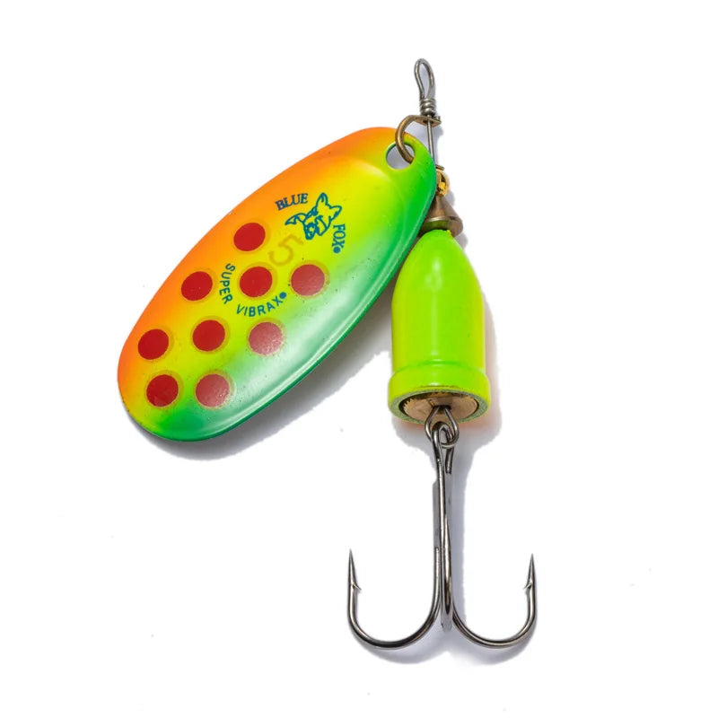 FT New Metal Fishing Lure 1#-5# 5g 6g 8g 10g 16g  Spinner Bait High Quality Hard Baits Treble Hook Fishing Tackle For Pike