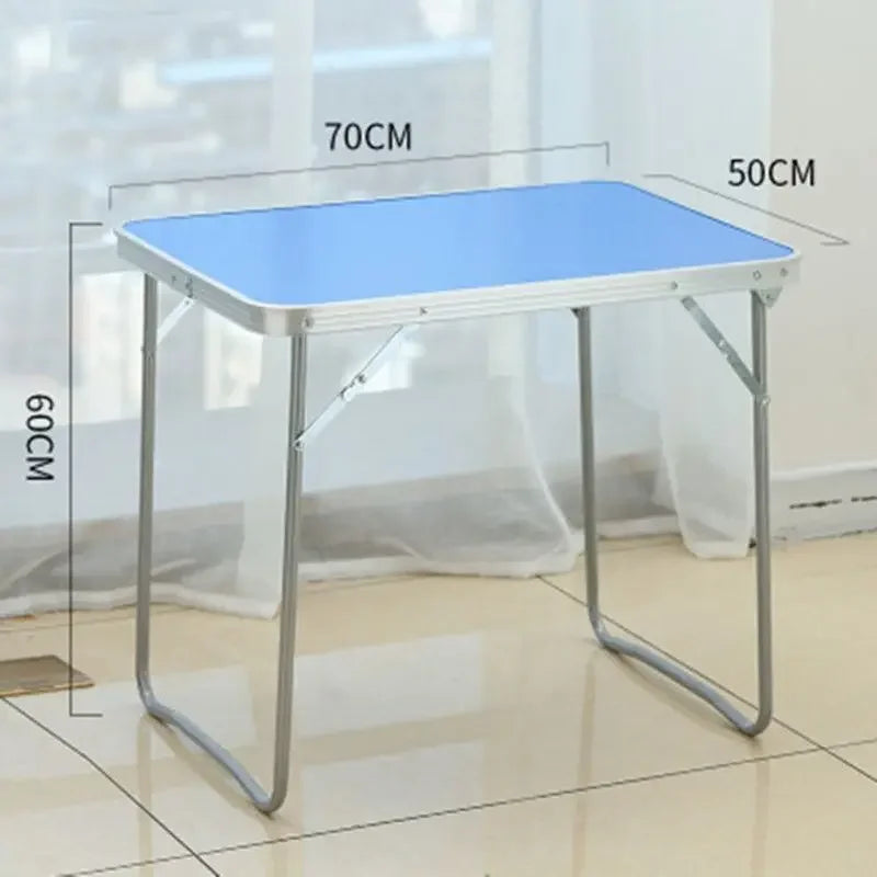 Portable Folding Camping Table Picnic IGT Accessories Lightweight Aluminum Adjustable Height Compact Sturdy Hiking RV Tailgate
