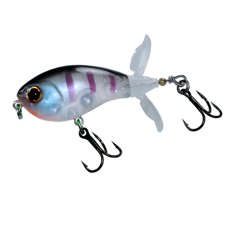 Topwater Pencil Spinner Baits, Fishing Lure, Crank Bass, Crankbait Surface, Artificial Hard Baits, Buzzbait Fishing, 7.7g, 11.2g
