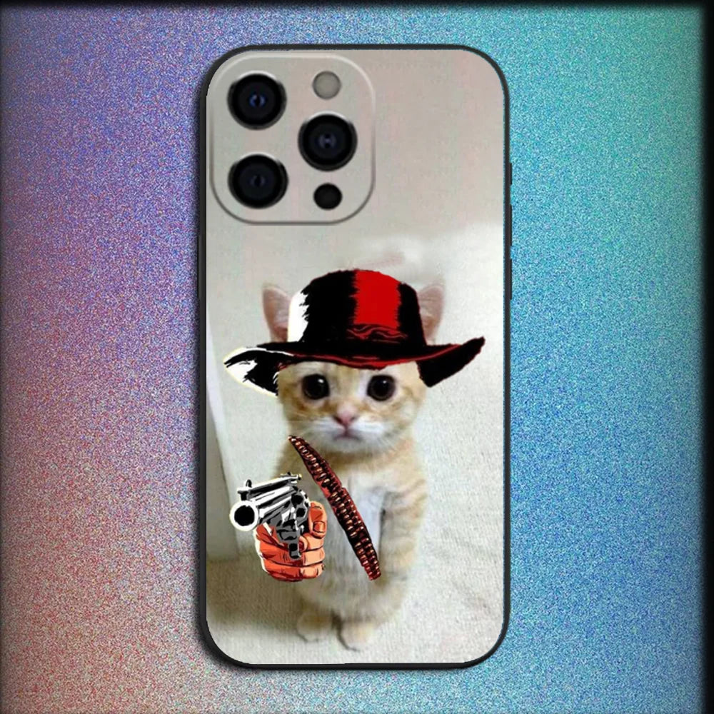 R-Red Dead Redemption RDR 2 Phone Case For iPhone 16,15,14,13,12,11,Pro,X,XS,Max,XR,Plus,Mini Soft Black Cover