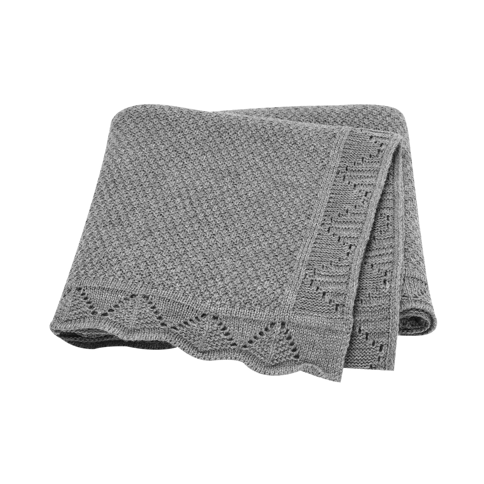 Baby Blankets Knitted Infant Boy Bedding Girl Quilt 100*80CM Plaid Newborn Stroller Swaddling Wrap Fashion Hollow Out Super Soft