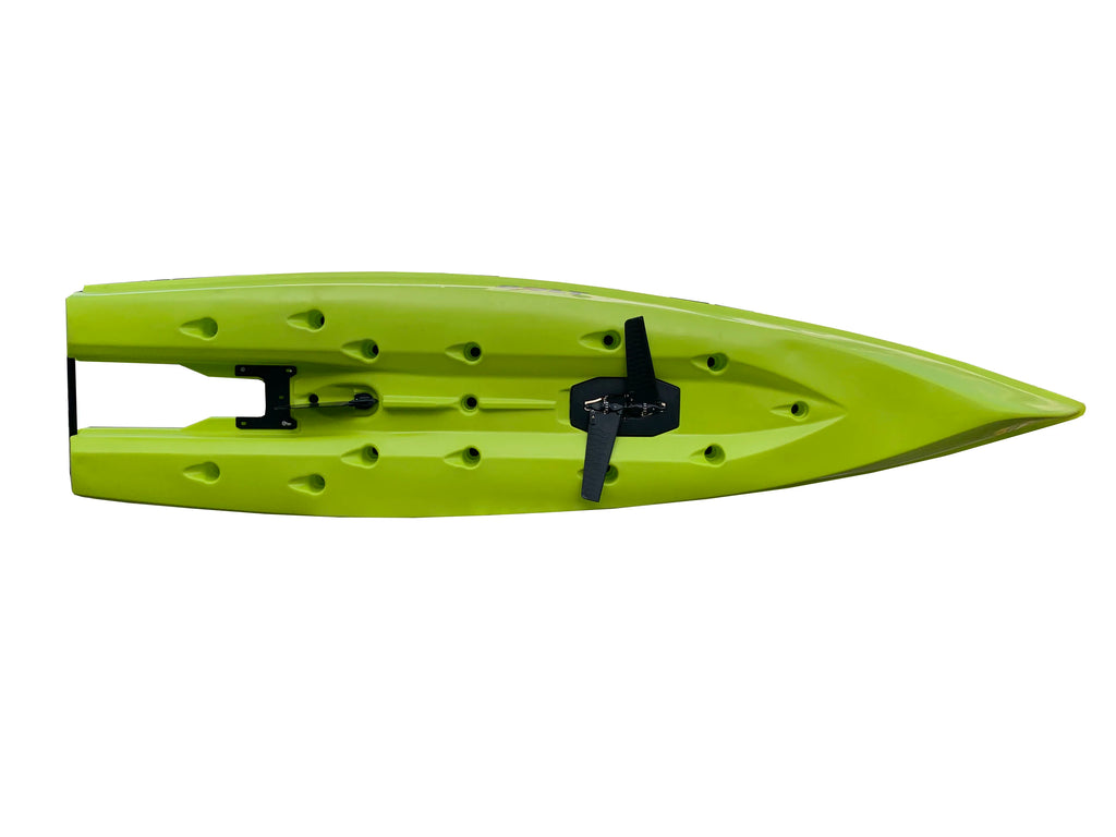 Itoo 2026 13.14ft Solo Skiff Boat 100CM Width 250kg Loading Capacity Pedal Fishing Kayak for Sea Lake Outdoor  Water Sports