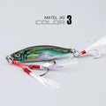 3D Printing Bass Fish 10g-80g Bait Tackle TroutShore Drag Cast Sea Fishing Tuna Slow Jigging Lure Saltwater Hook