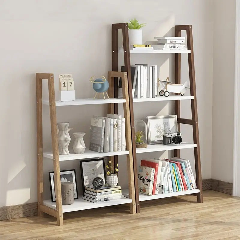 Home Furniture Bookshelves Modern Design Wooden Metal Bookcases  Room Design
