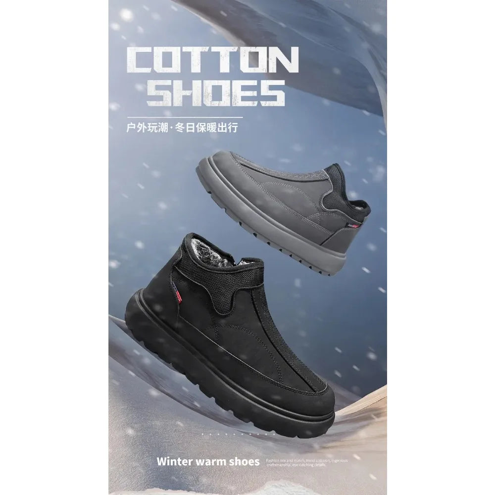 Shoes for Men Casual Sneaker Casual Shoes Soft and Comfortable Sports and Leisure Winter Boots for Men Non-Slip Wear-resistant