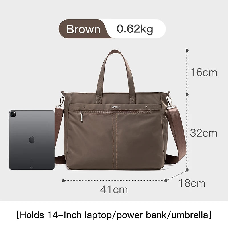 EPOL Woman's Handbag Trend 2025 Large Multi Pocket Fashion Casual Tote Bag Waterproof Travel Lightweight Shoulder Bags 6102-02