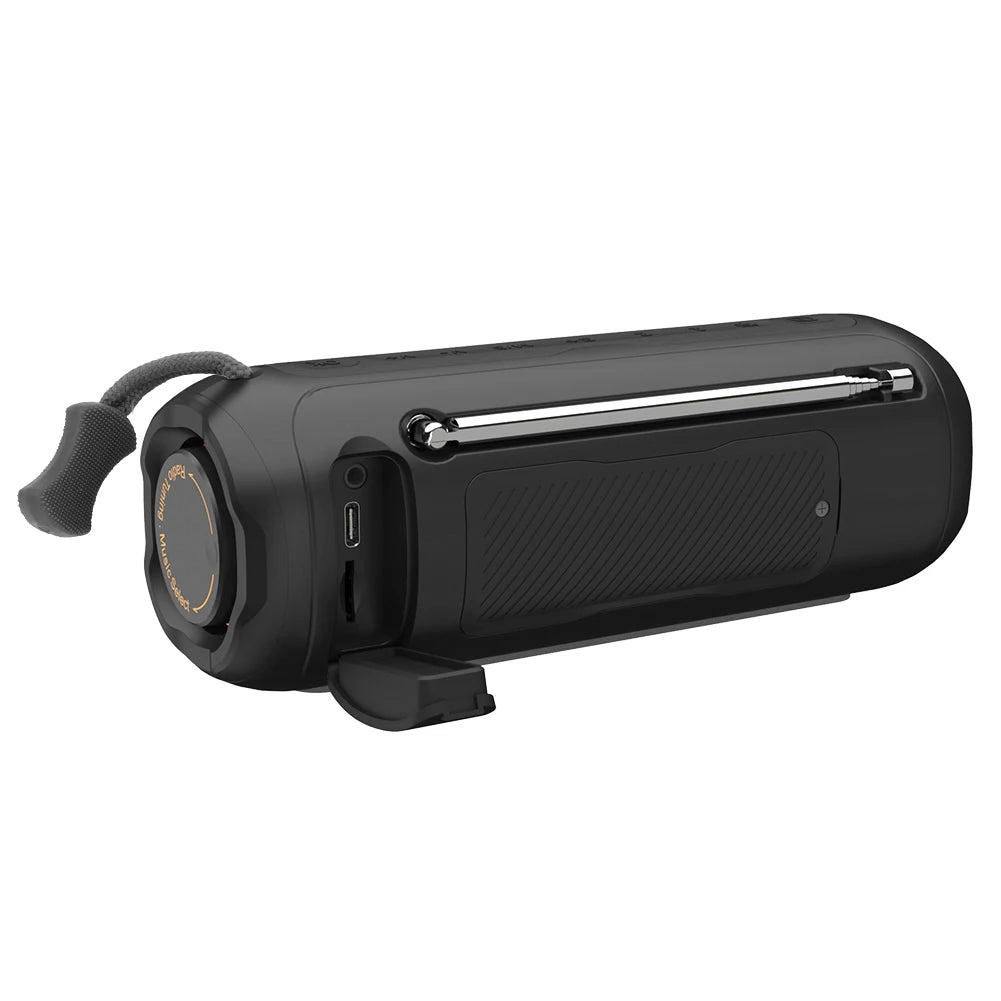 BT Speaker Portable Radio AM FM Radio Rechargeable Radio for Home Kitchen Outdoor