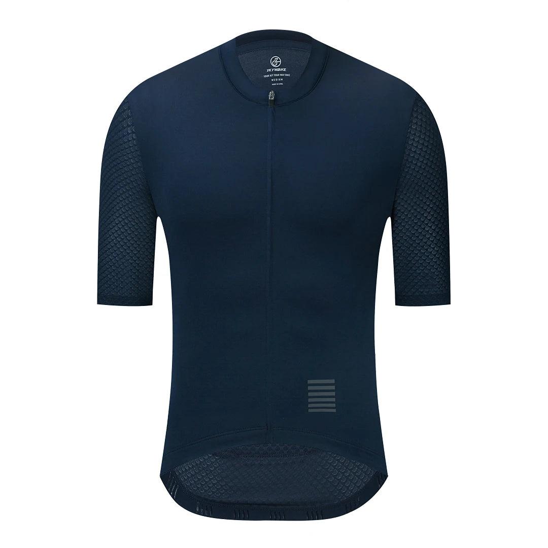 YKYWBIKE Men Cycling Jersey Short Sleeve Bicycle Clothing MTB Summer Maillot Bike Shirt Downhill Jersey High Quality  Pro Team