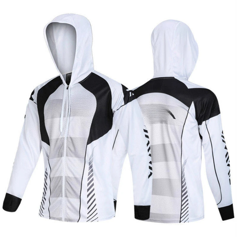 Fishing Clothing Summer Outdoor Sports Long Sleeve Breathable Quick Drying  Fishing Shirt Sunscreen Hiking Clothes