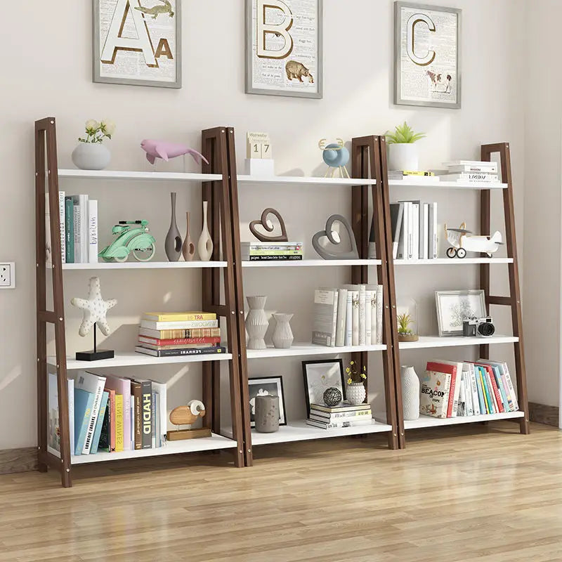 Home Furniture Bookshelves Modern Design Wooden Metal Bookcases  Room Design