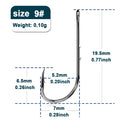 9KM Baitholder Fishing Hooks Sea Barbed Fishing Lures Shank Beak Live Bait Holder Carp Fishing Jig Worm Hooks Accessories Tackle