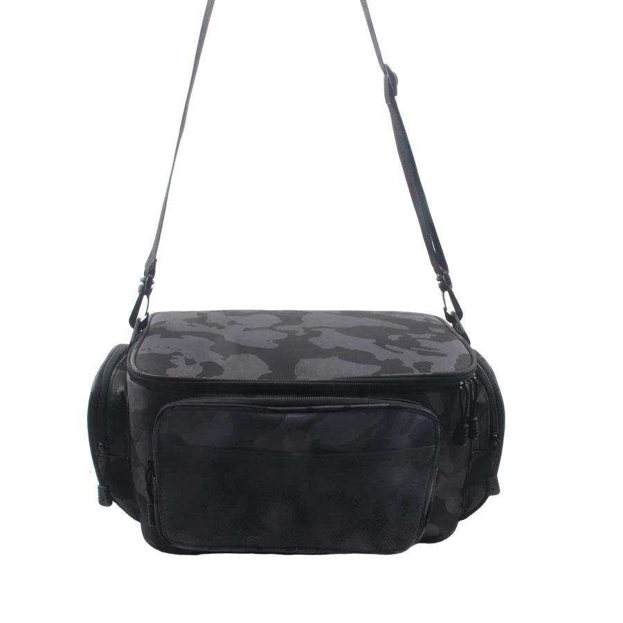 Fishing Tackle Bags Saltwater or Freshwater with Padded Shoulder Strap Fishing Gear Bag Tool Bag