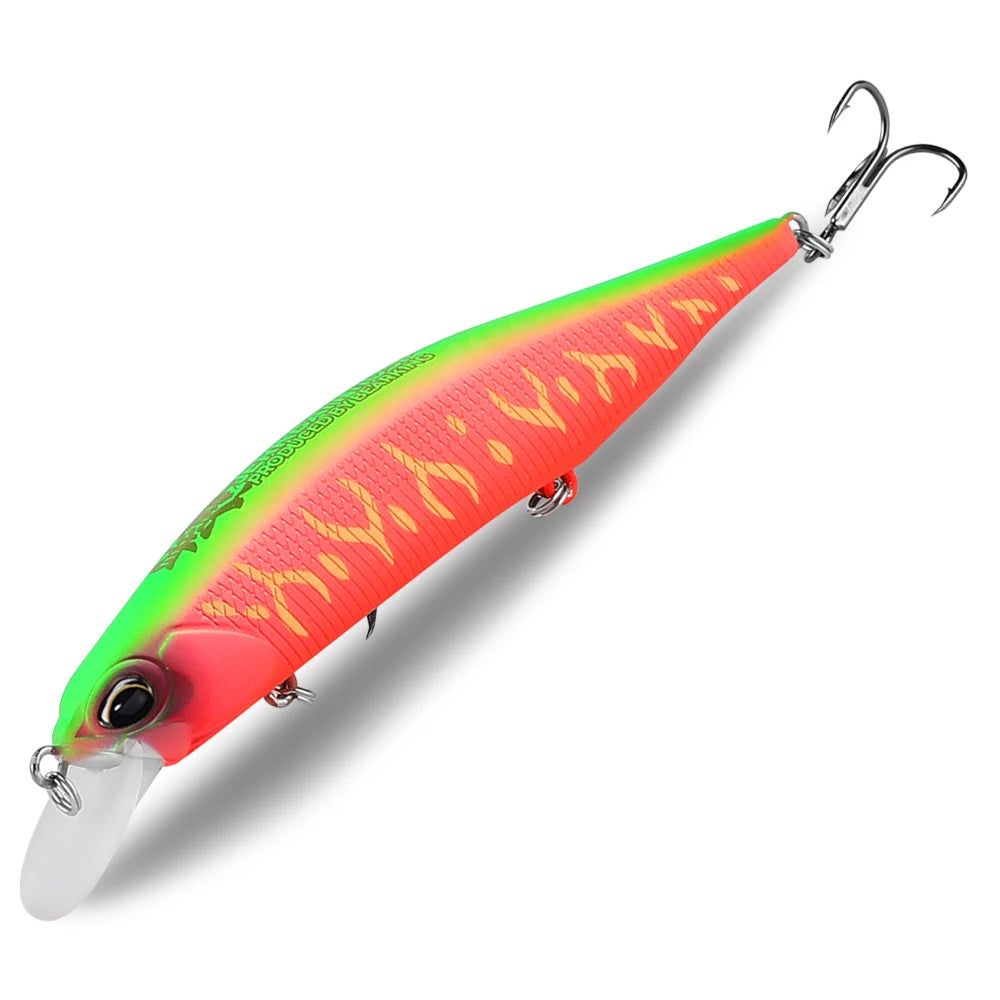 BEARKING 11cm 17g Depth0.8-1.6m Hot Model Fishing Lures Hard Bait 10Color For Choose Minnow Quality Professional Minnow