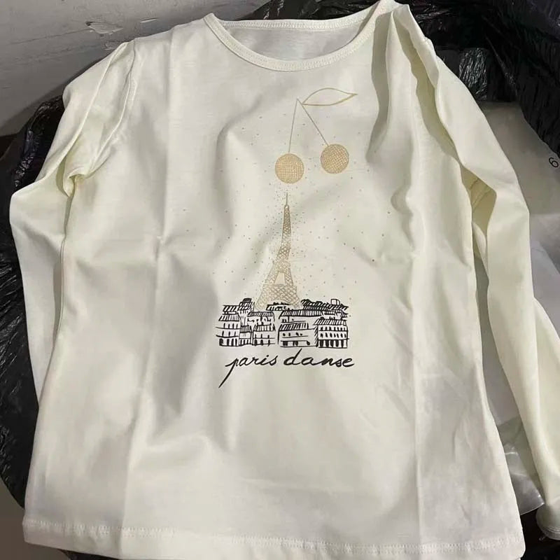 Children's Clothing In Stock Kids Girls Long Sleeve Princess  2025 Autumn Sweatshirts Knitted Sweaters Cardigan Fashion Blouse