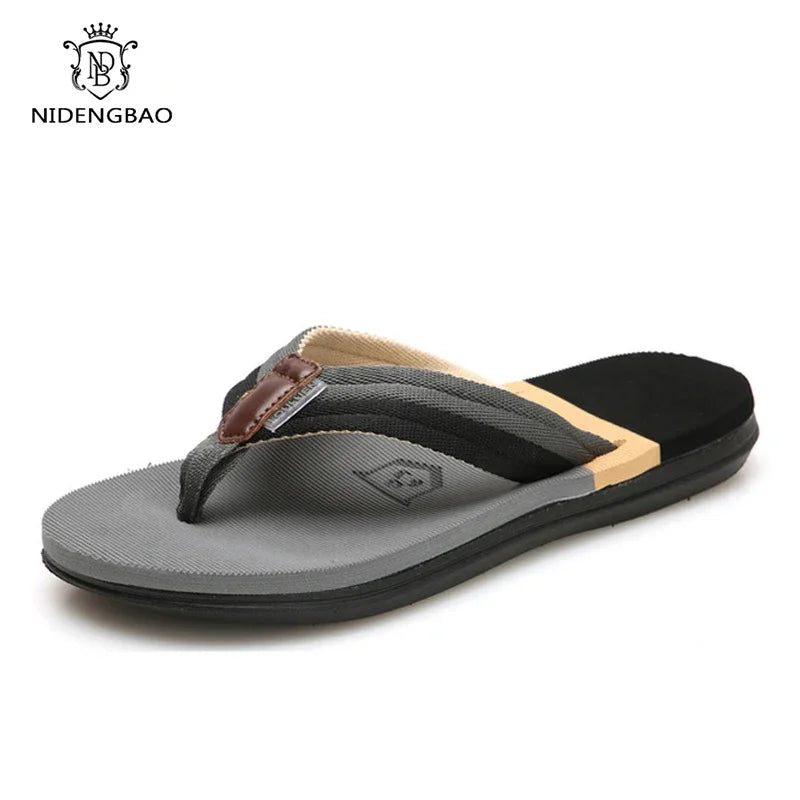 Comfortable Slippers Men Summer Flip Flops for Men Sandals Open Toe Slipper indoor & outdoor Flip-flops 36-45 Light Male Shoes
