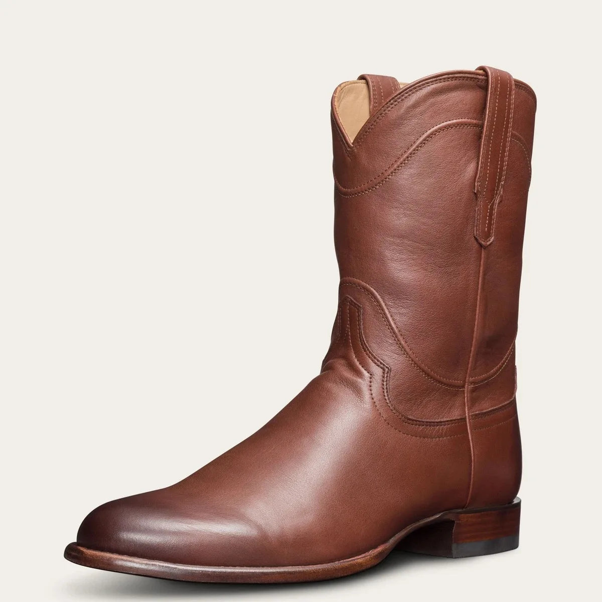 Men's Shoes 2025 Autumn European and American Men's Short Boots with Mid Sleeve and Low Heel 38-48