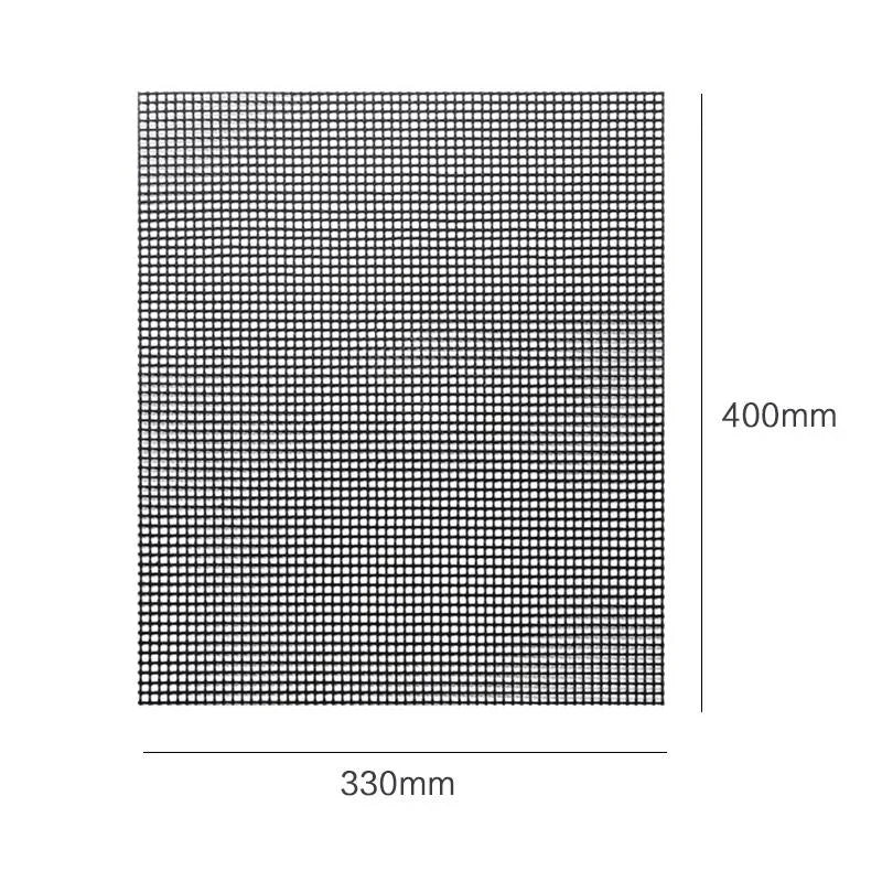 Outdoor Non-Stick BBQ Grilling Mat High Temperature Resistant Barbecue Grid Mat for Easy Cooking and Cleaning
