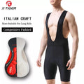 X-TIGER Men Cycling Shorts MTB Shockproof Bike Shorts Summer Breathable Bicycle Shorts With Coolmax 5D Gel Padded Bib Tights