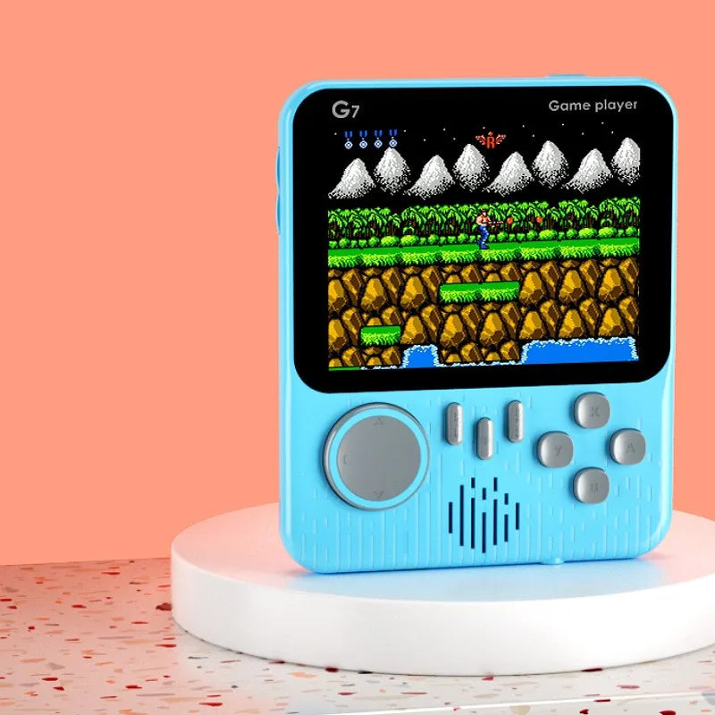 G7 3.5inch High-Defination Retro Handheld Game Console Supports TV built in 666 video Games