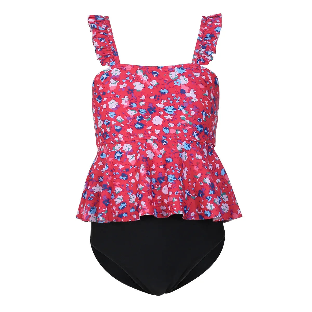 Girls Bikini High Waisted Swimsuit Kids Ruffle Children's Swimwear 8-12 Years Teenagers Bathing Suit Girl Cute Beachwear 2026