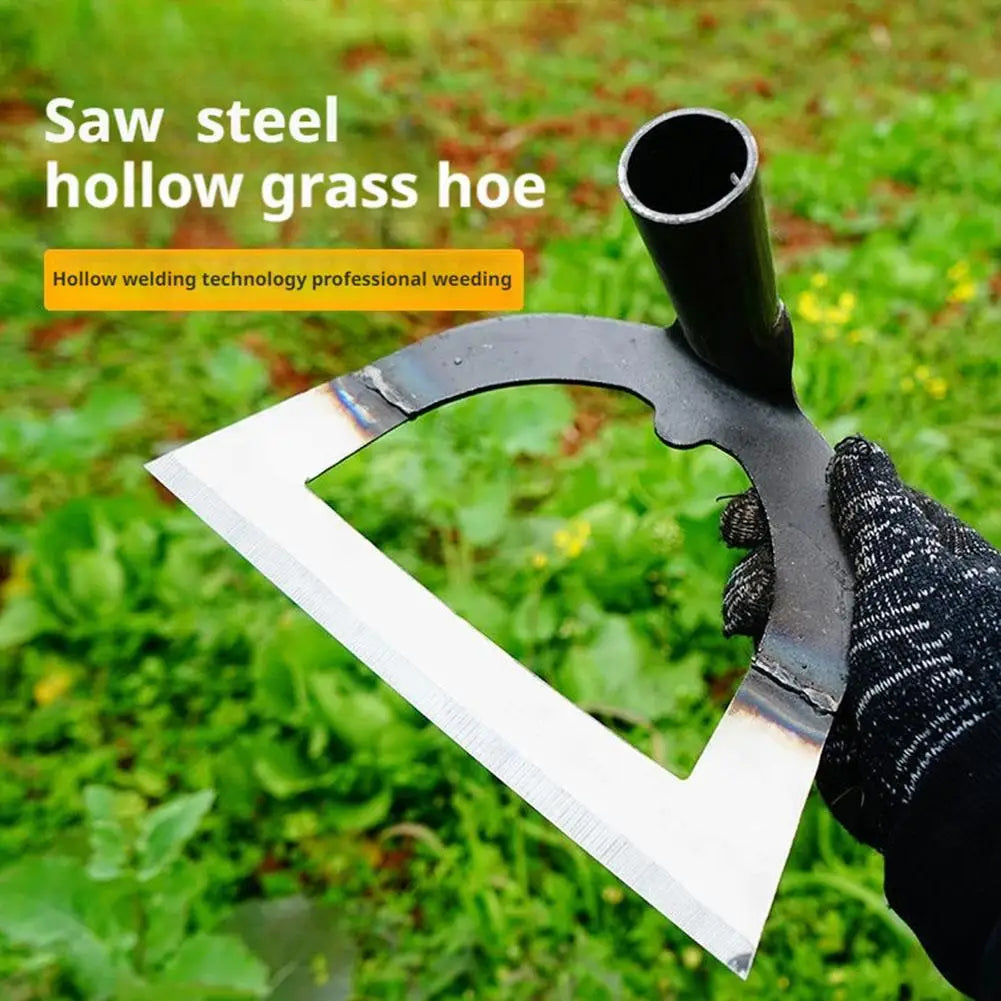 Shovel-shaped Hollow Hoe Weeding Rake Labor-saving Steel Weeding Hoe For Farm Gardening Soil Loosening Tools