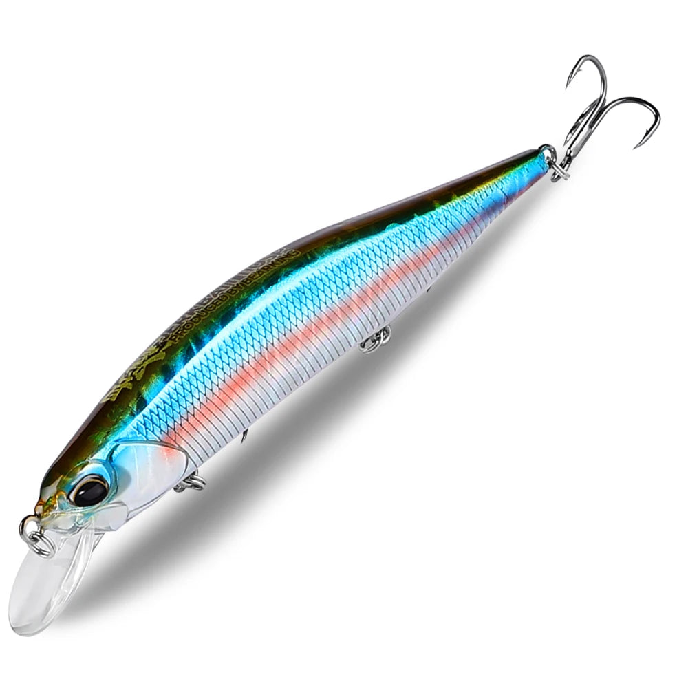 BEARKING 11cm 17g Depth0.8-1.6m Hot Model Fishing Lures Hard Bait 10Color For Choose Minnow Quality Professional Minnow