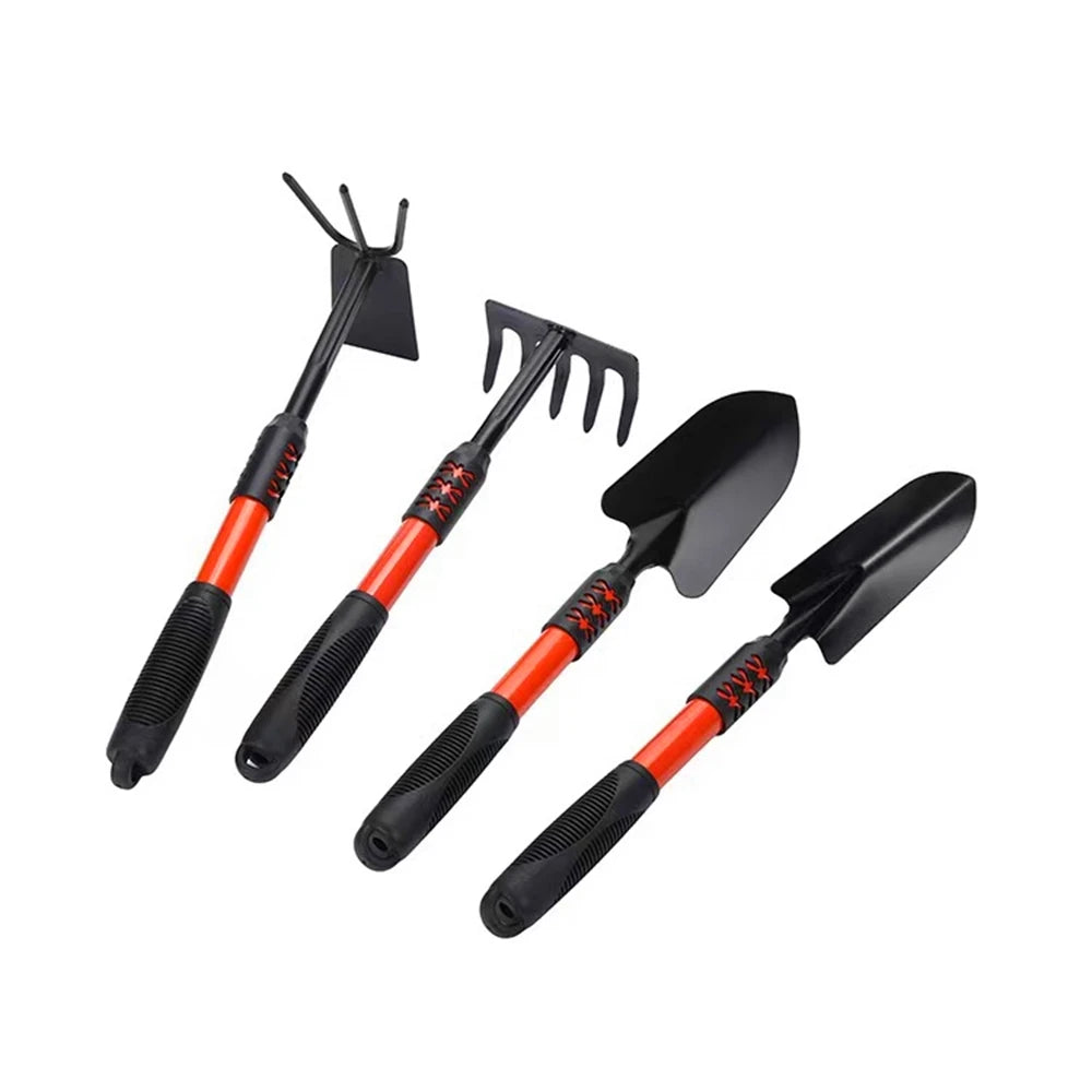 Manual Gardening Farming Hand Tools Set Shovel Weed Remover Small Hoe Rake for Garden Planting Vegetable Grass Digging Kids 제초