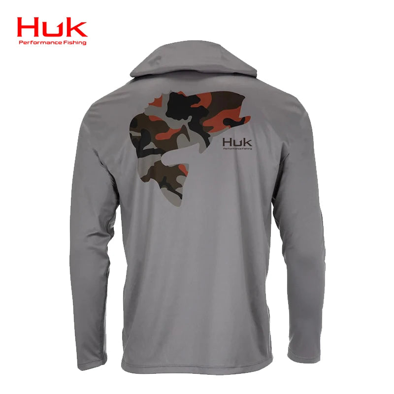 2023  Summer men's fishing clothes hooded shirt, comfortable, breathable protective ability, fishing hoodie roupa de PESCA